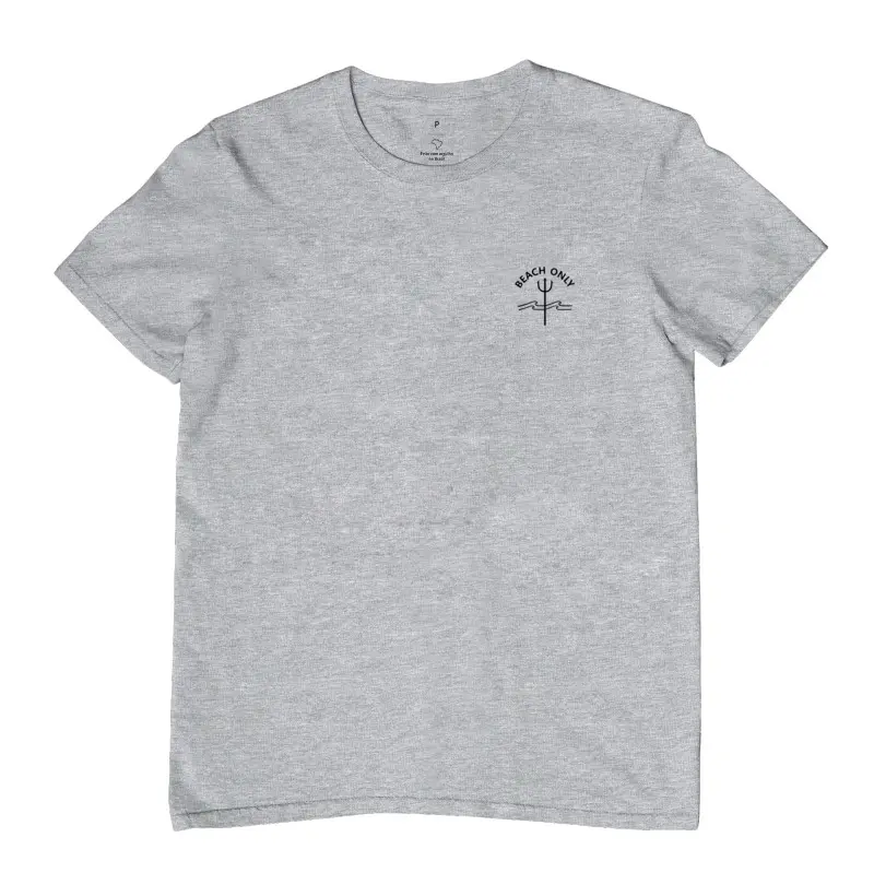 Camiseta Tridente Cinza