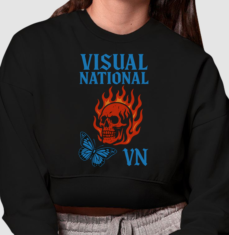 Cropped Moletom- VN Collection
