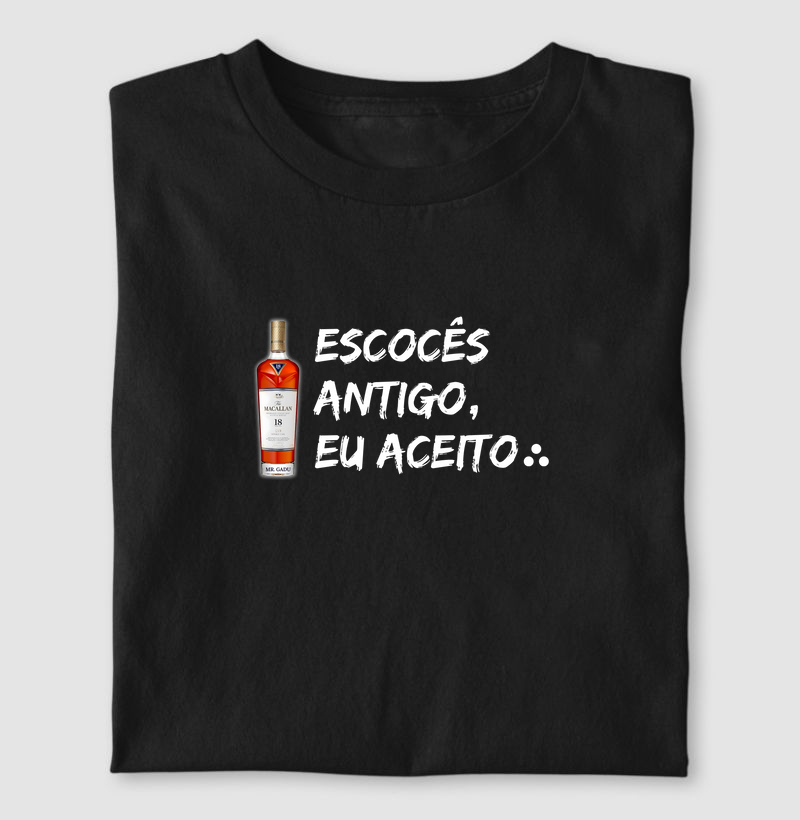 Camiseta Escocês Antigo Eu Aceito 2 - Mr. GADU
