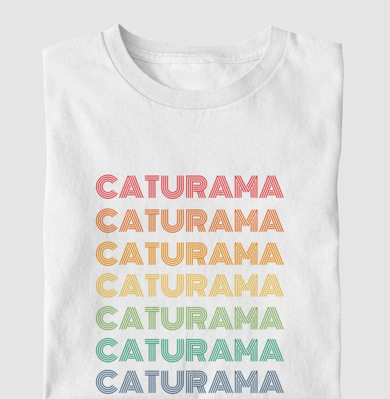 Caturama Letreiro Retrô