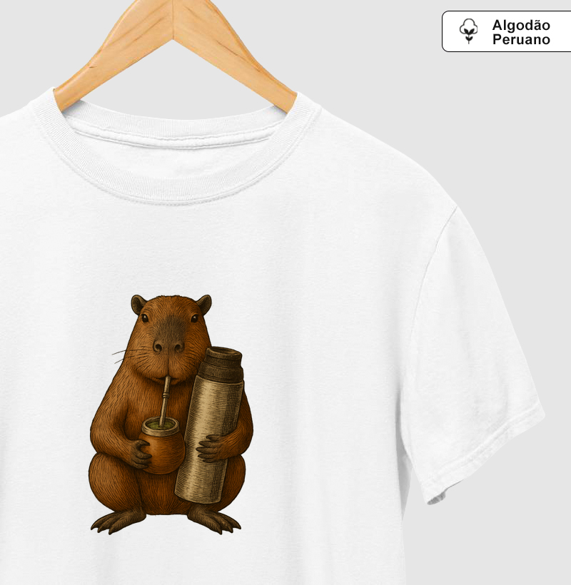 Camiseta Capincho Mateador (premium)
