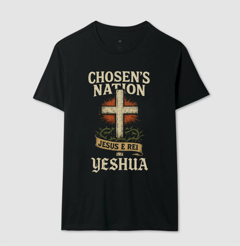 Camiseta  - Chosen´s Jesus é Rei