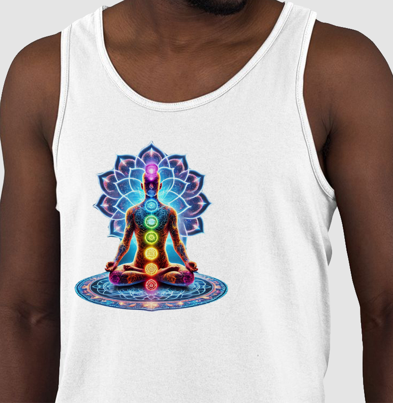 Sete Chakras e Flor de Lótus