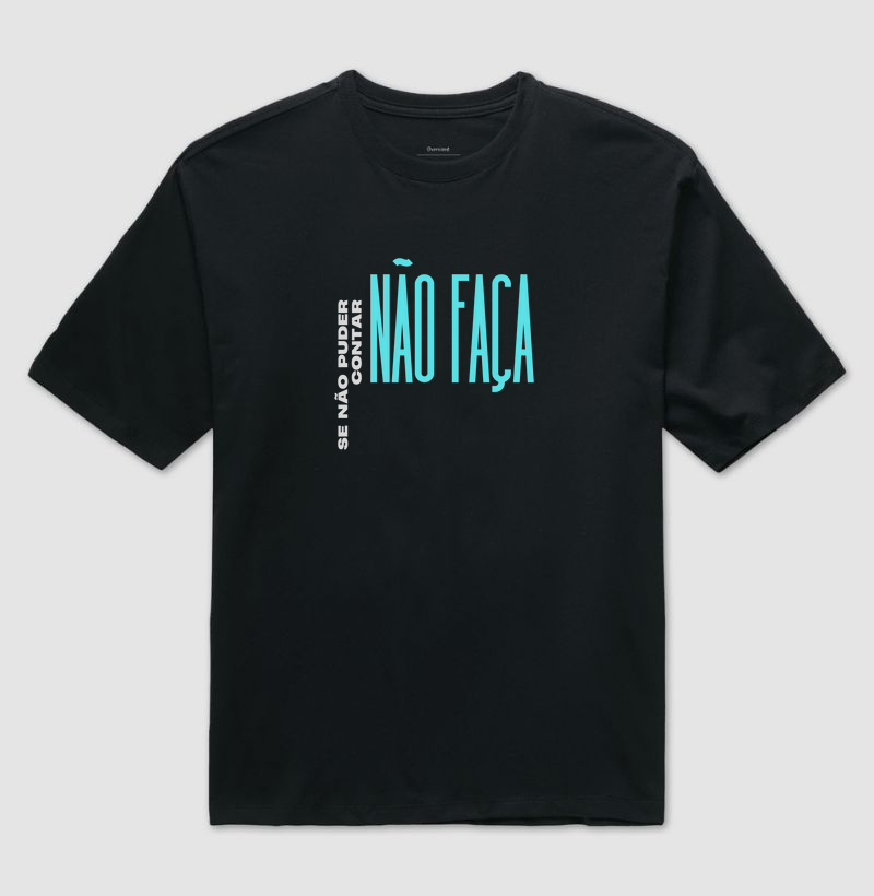 Se não puder, contar NÃO FAÇA