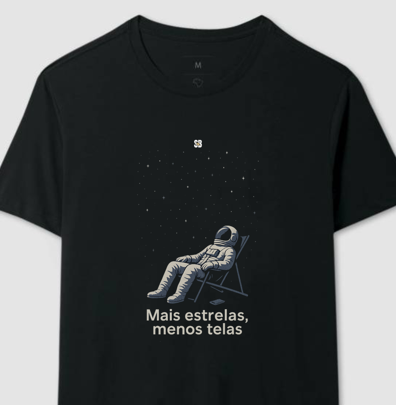 Mais estrelas, menos telas ✨