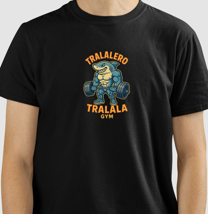 Camiseta Tralalero Tralala Gym