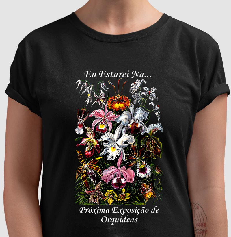 Camiseta Exposição de Orquídeas