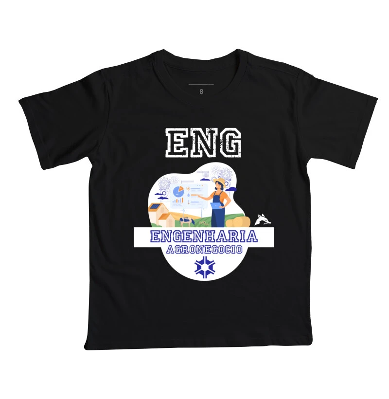Camiseta Infantil Engenharia Agronegócio 0104