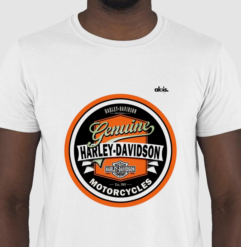 CAMISETA PREMIUM - MOTORCYCLE HARLEY