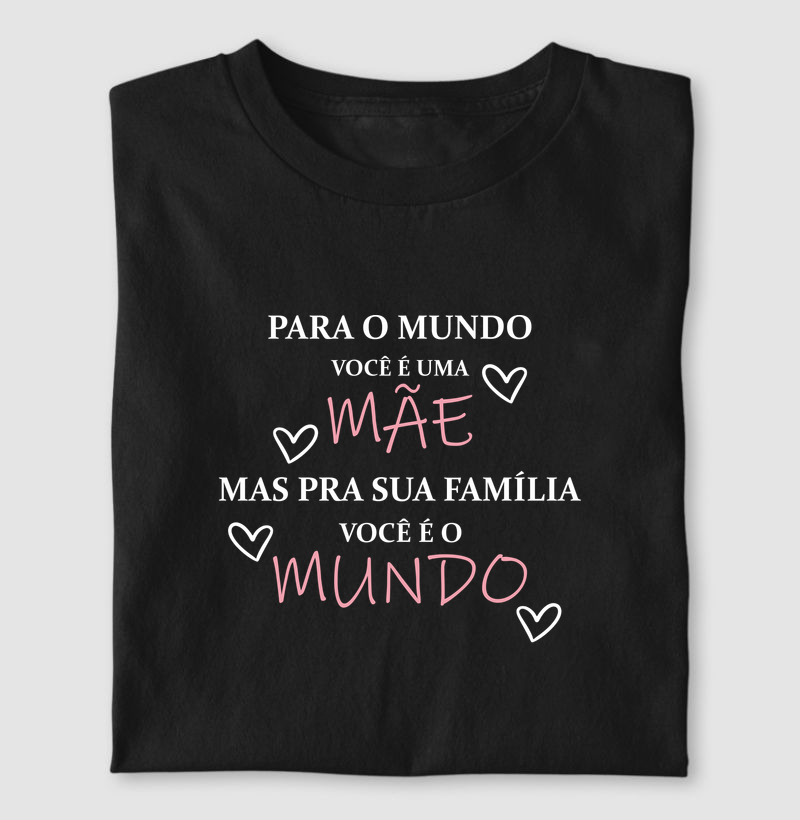 Para sua família você é o mundo