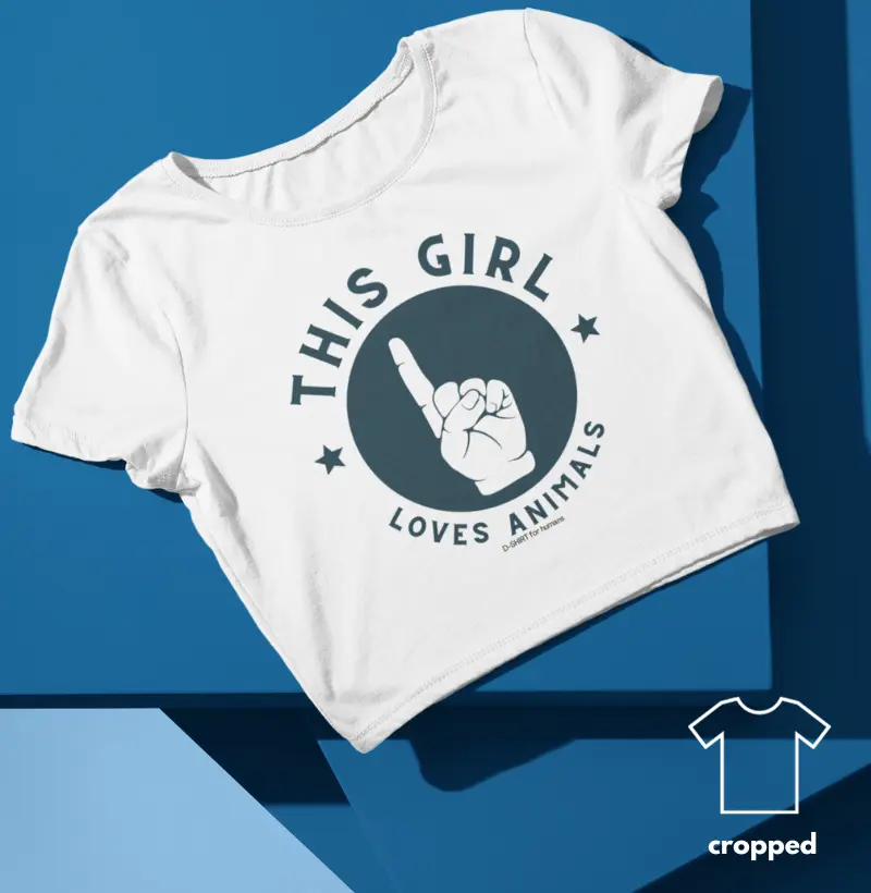 Cropped - this girl loves animals