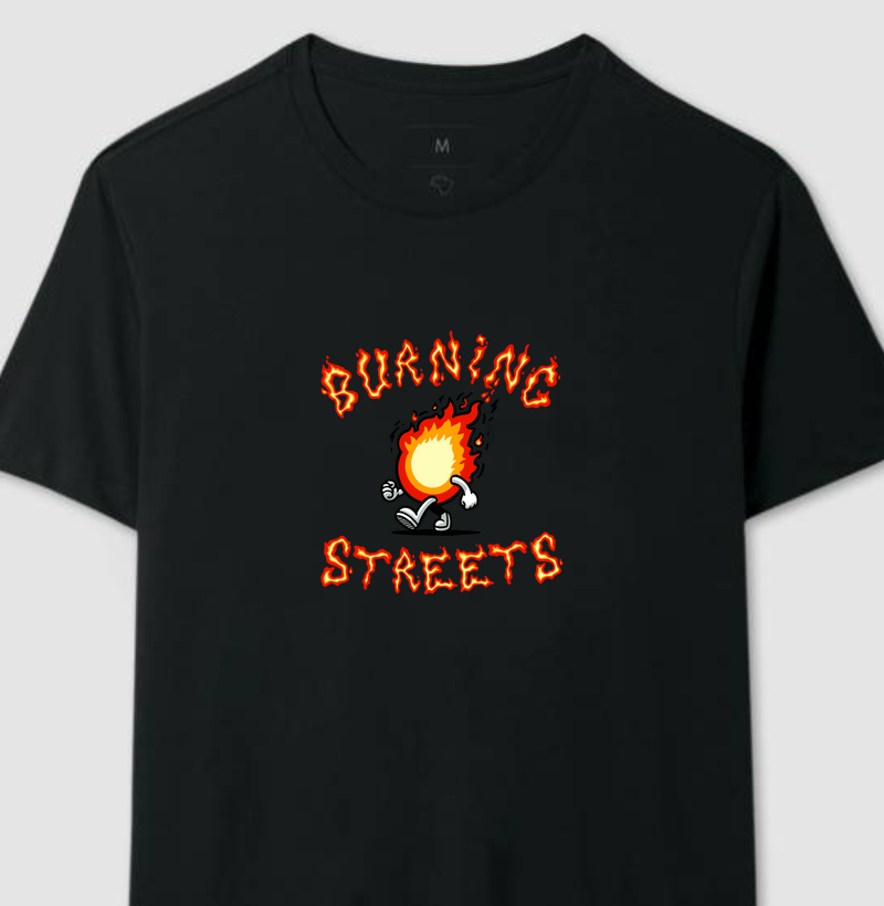 Camiseta Burning Streets