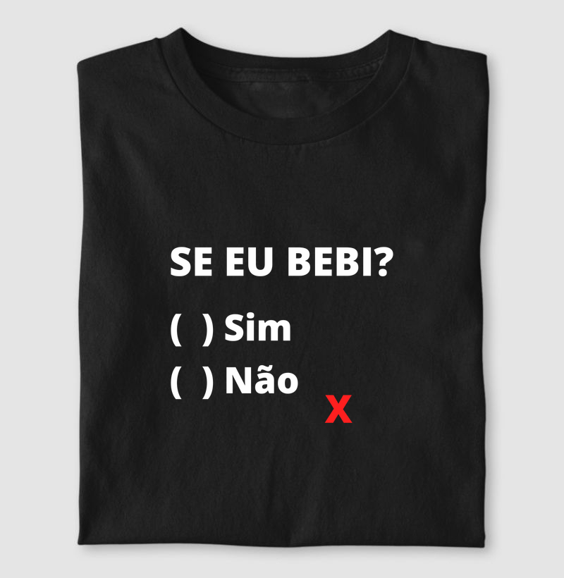 Se eu bebi?