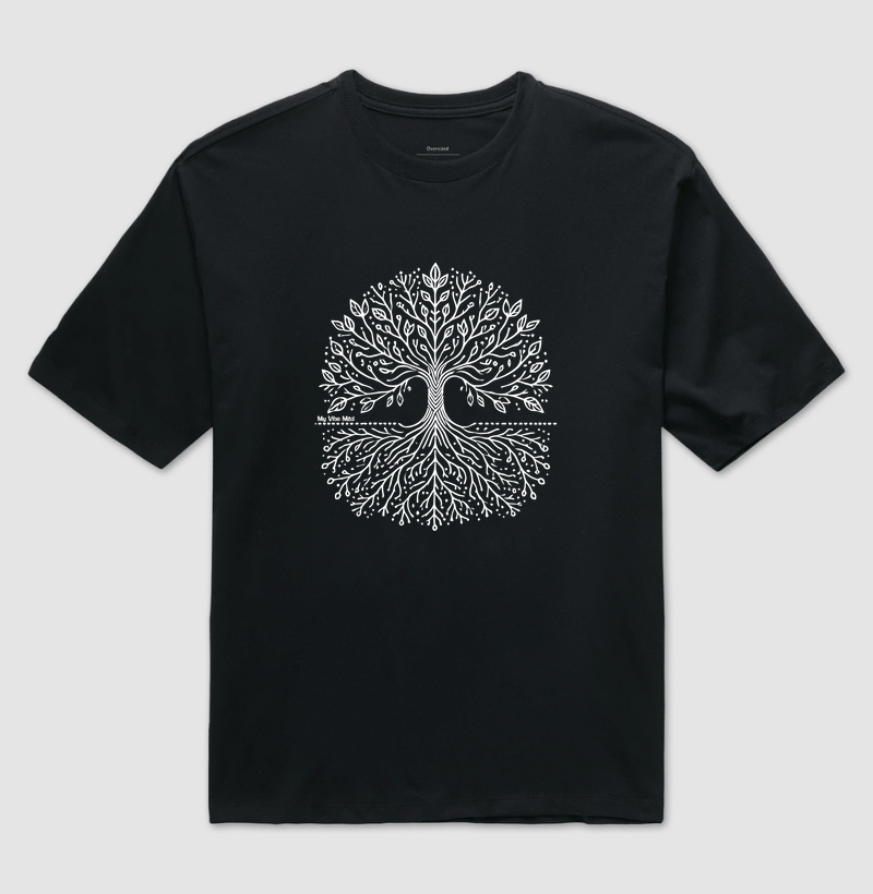 Camiseta Oversized - A Base Oculta