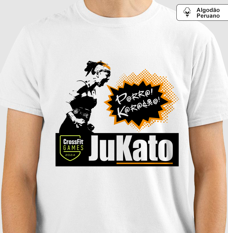 Camiseta algodão peruano branca