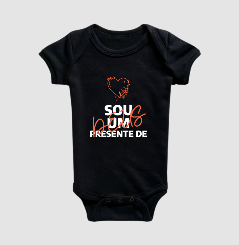 Body Infantil Sou um Presente de Deus