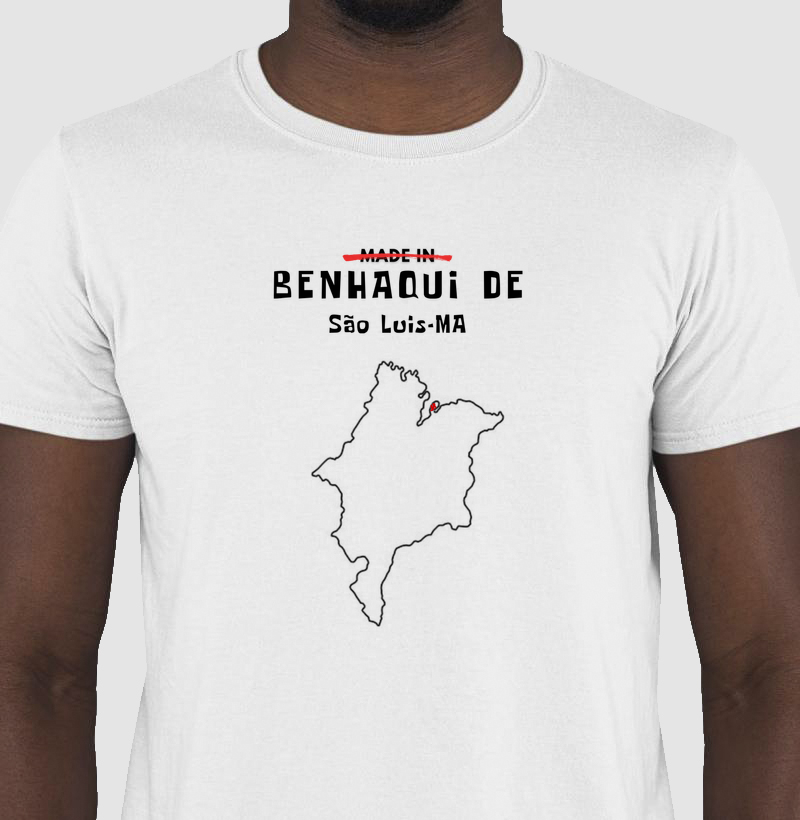 Camiseta Binhaqui de São Luis-MA | OxenteWear