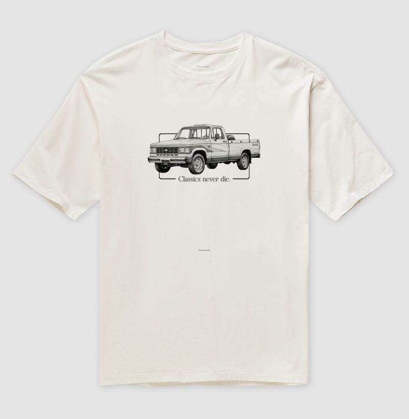 Camiseta Chevrolet D-20 Custom Deluxe - A Lenda do Diesel