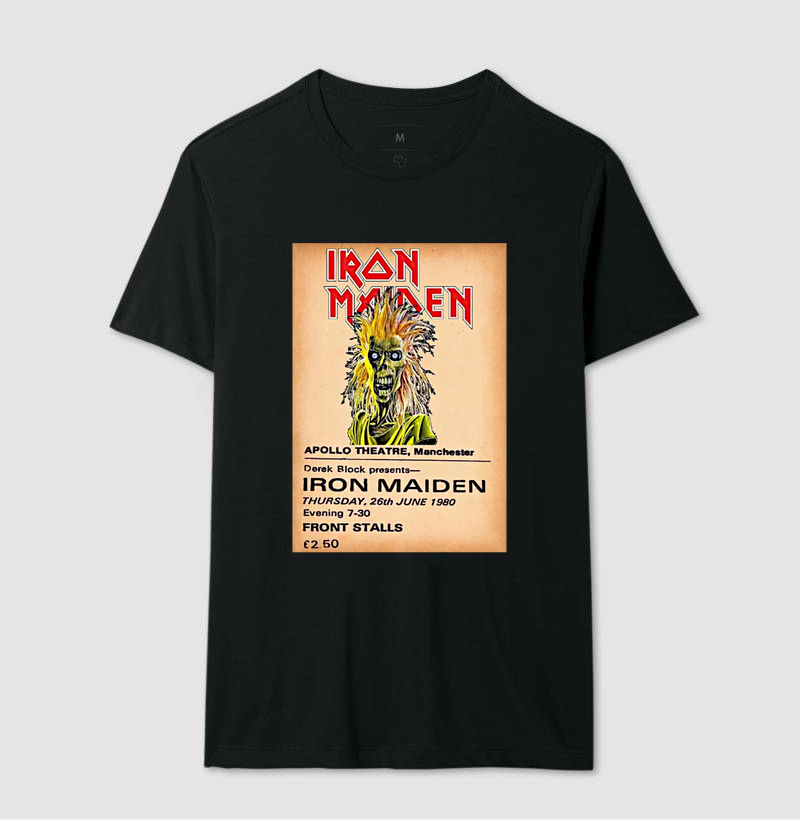 Cartaz - Iron Maiden 1980