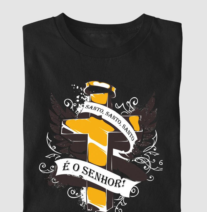 Camiseta - Santo, Santo, Santo.