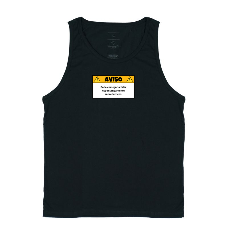 Aviso: Pode começar a falar espontaneamente sobre feitiços.