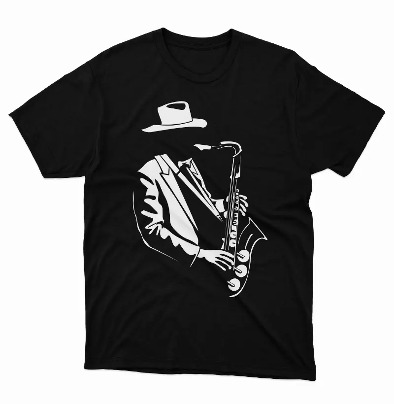 Camiseta O Saxofonista (Perfil)