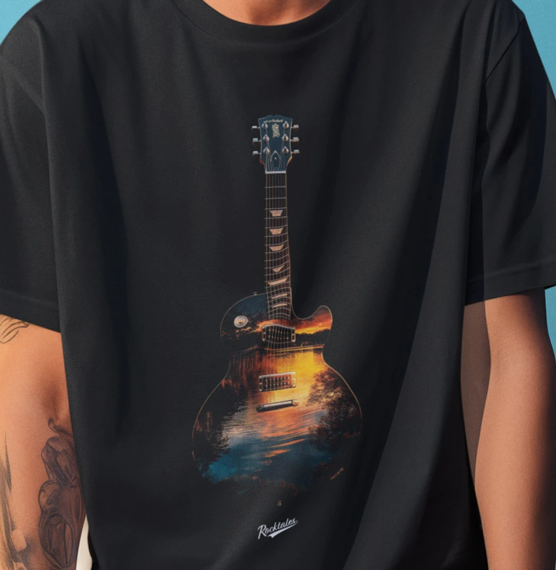 Guitar Sunset