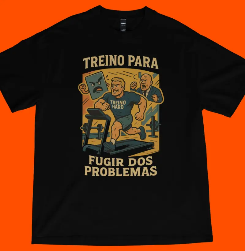 Treino para fugir dos problemas