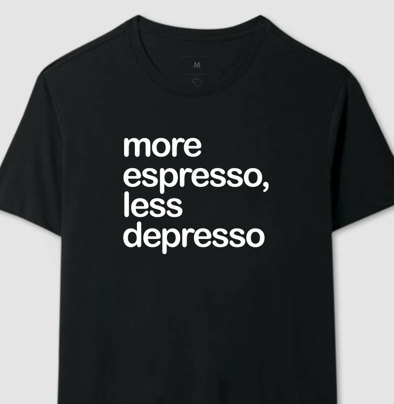 More espresso, less depresso