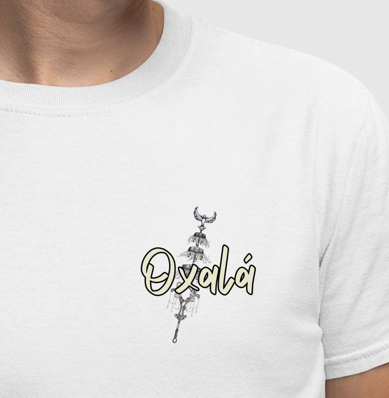 Camiseta Oxalá - Coleção Pais e Mães de Cabeça
