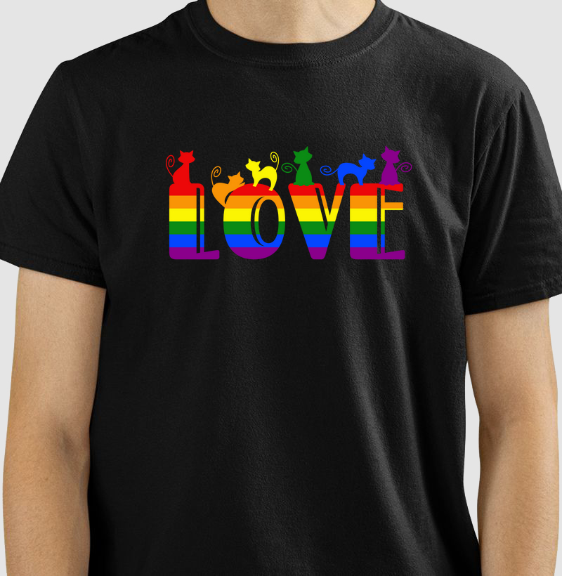 Love Cats Rainbow