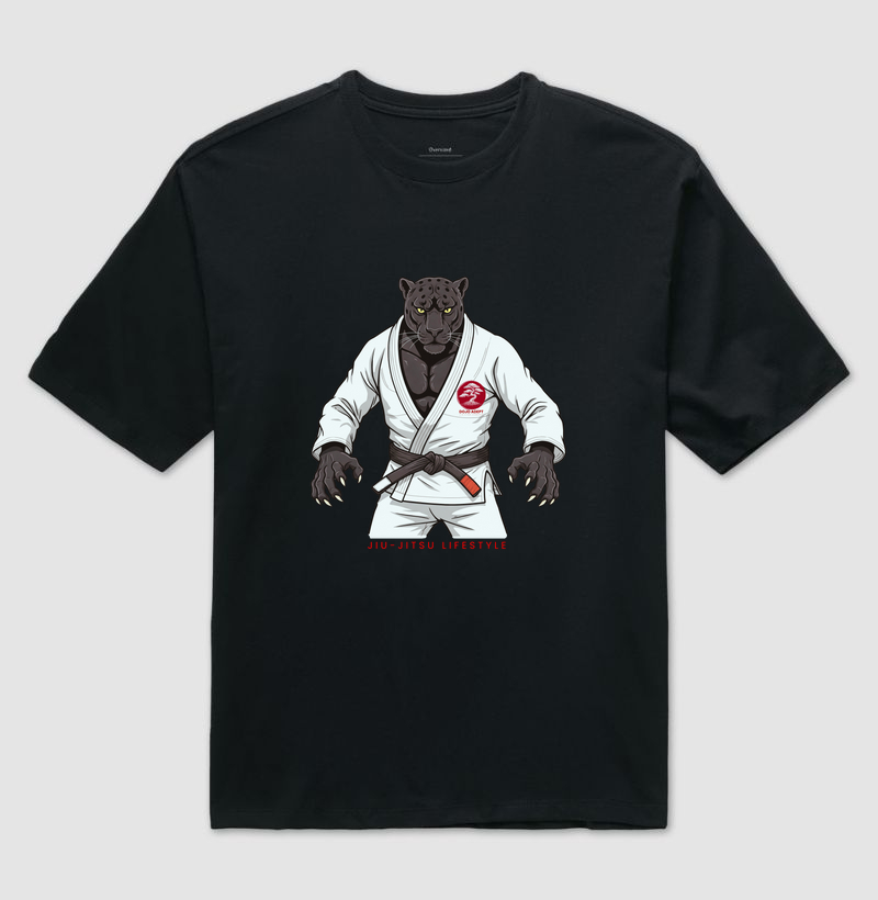 Pantera Negra 2 - Jiu-Jitsu Lifestyle - Oversized 