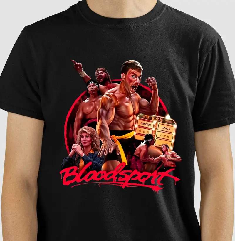 🥋 Camiseta Bloodsport Poster