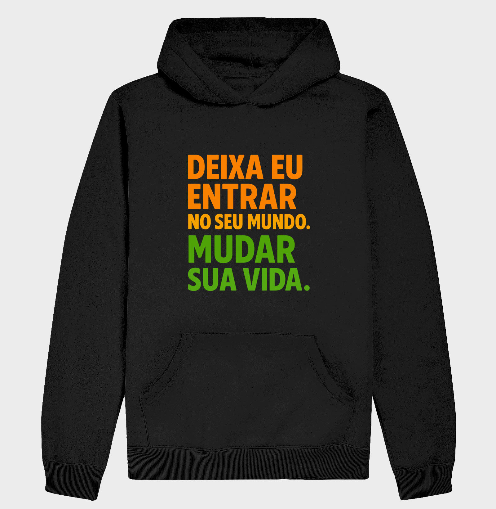 Moletom Deixa Eu Entrar no Seu Mundo