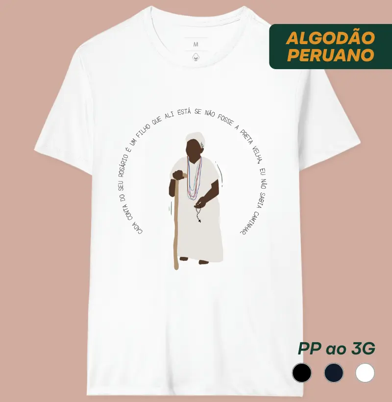 Preta Velha me ajuda a caminhar