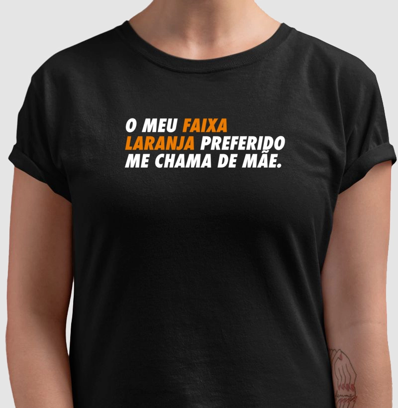 Meu faixa laranja preferido