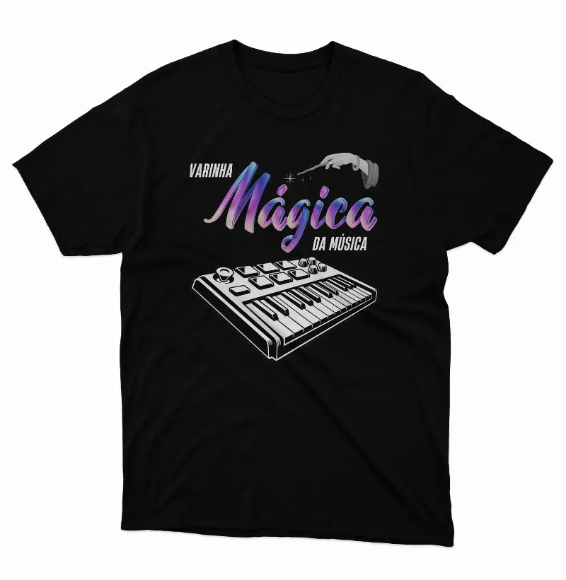 Camiseta Varinha Mágica da Música