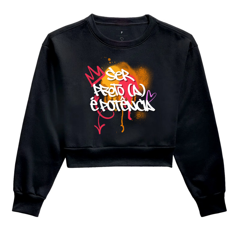 Camiseta Original Ser Preto(a) é Potência