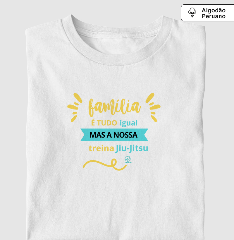 Família é tudo igual, mas a nossa treina Jiu-Jitsu