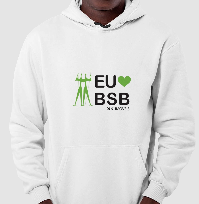 Moletom '' Eu Amo BsB '' 