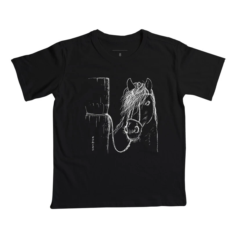 camiseta mini /cabeça de crioulo