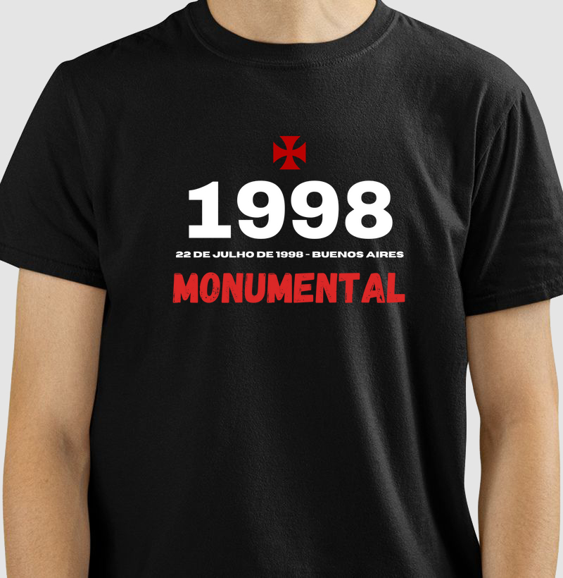 CAMISA MONUMENTAL PRETA