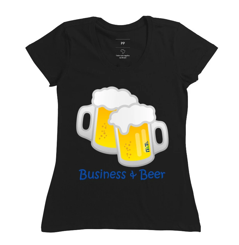 Camiseta NeTe  Business e Beer
