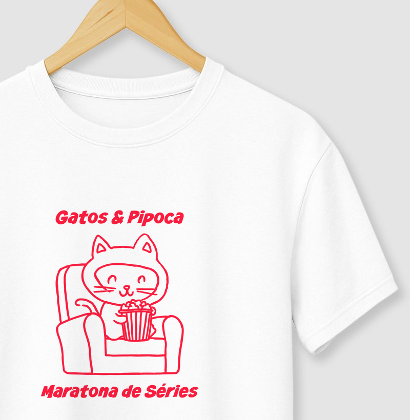 Gatos & Pipoca & Maratona de Séries
