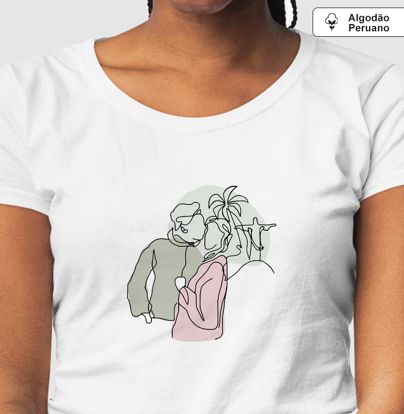 Camiseta Rio Love Vibe Algodão Peruano