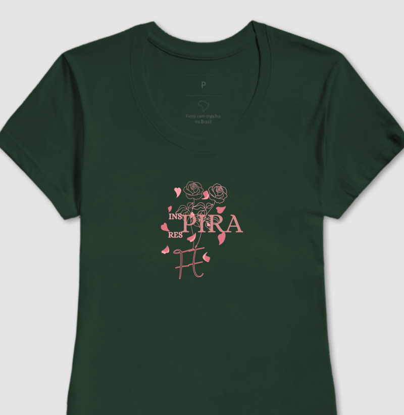 Camiseta inspira fé