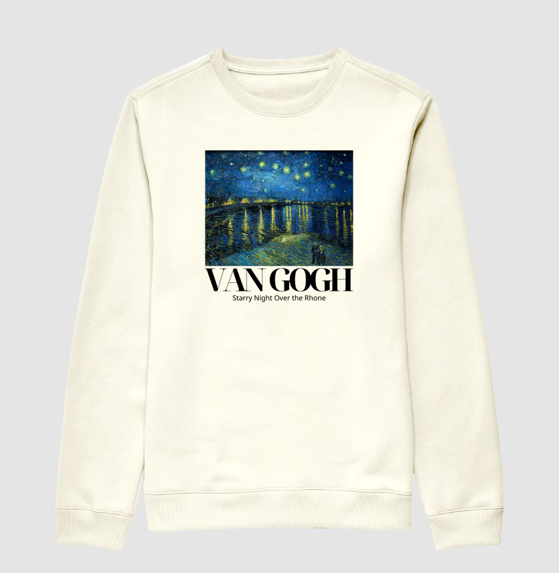 Noite Estrelada Sobre o Ródano - Van Gogh