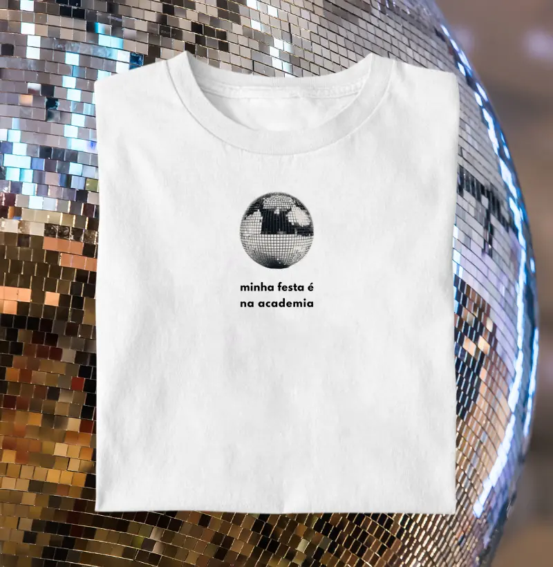 Minha festa é na academia