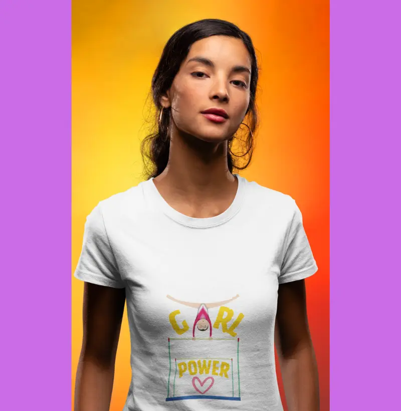 Camiseta Ginastica Artistica - Graciosidade na Barra