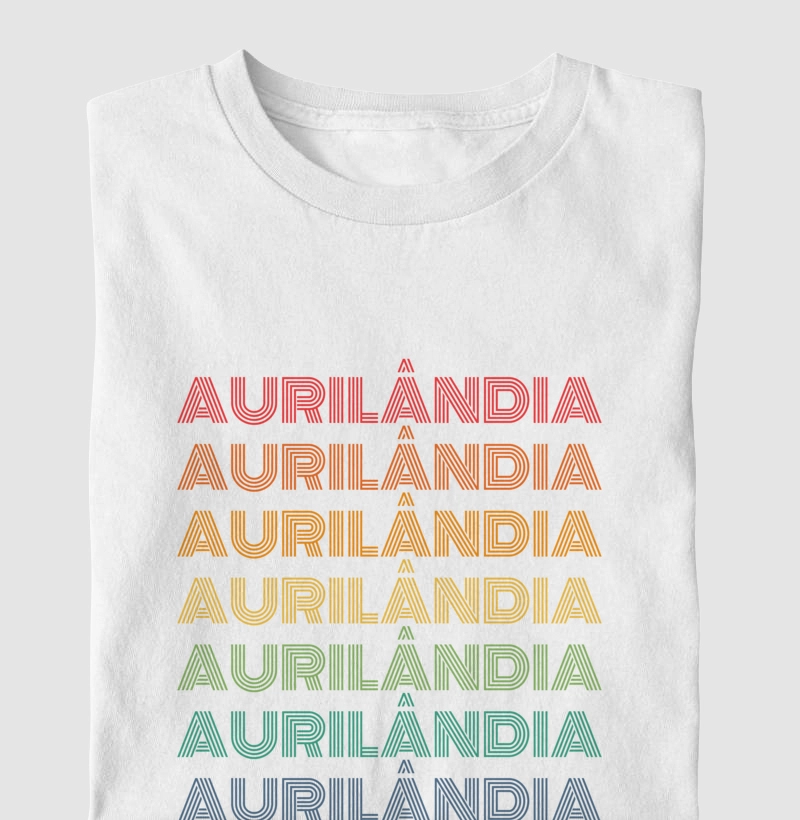 Aurilândia Letreiro Retrô